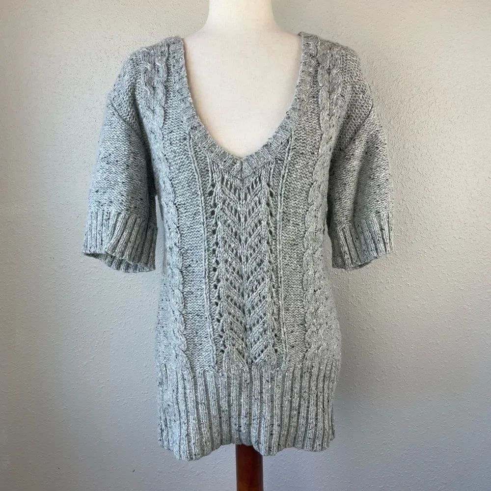A.N.A. Scoop Neck Sweater Top Size M